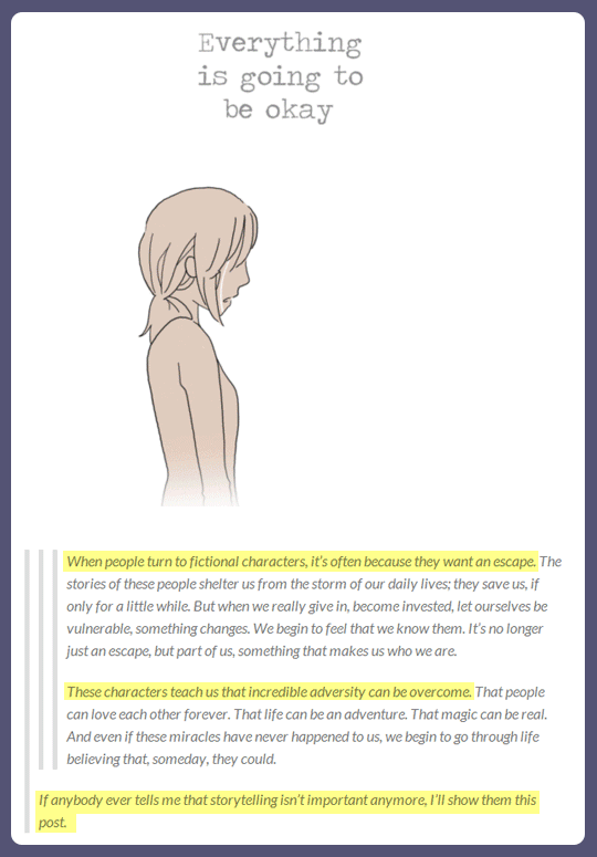 bemysuperheroes:  This is my favourite post of all time  ♥  (edit : I found it