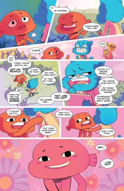 Darwin being the best brother anyone could ask for (˚ ˃̣̣̥⌓˂̣̣̥ )The Amazing World of Gumball 2018 G