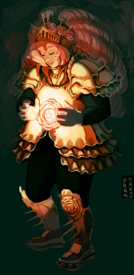 dark-tarou:  Due to people’s interest in cosplaying my Rose armor design I decided to upload the full version of the image (yeah I planned it to be a full size image but then I got real lazy, I kinda regret it now, I never thought people would love