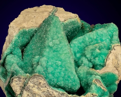 Variscite - Mauldin Mountains,  Montgomery County, Arkansas