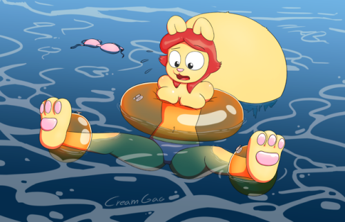 Summer time  The girls found a good way to start enjoying their summer. Now Clary is floating adrift