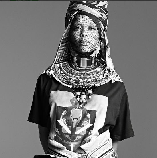 crispculture:  Erykah Badu x Givenchy 