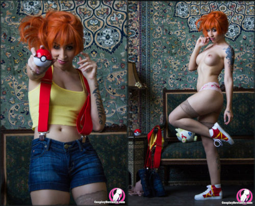 nerd-p0rn:  Slutty Misty ~ Sexy Pokemon Cosplay