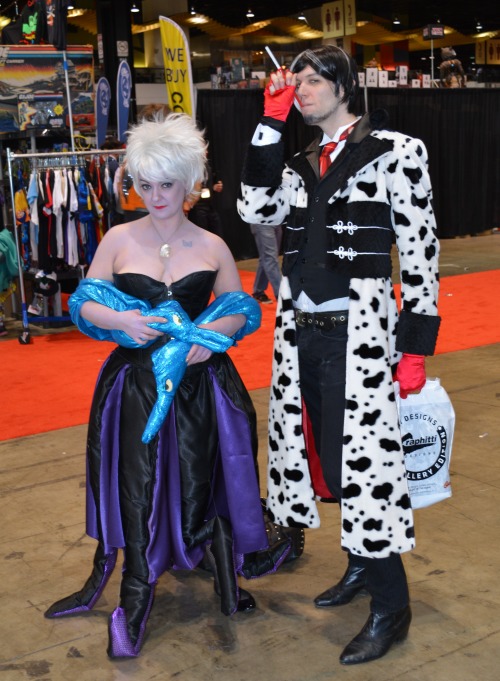 C2E2 Sunday, April 26th, 2015Fantastic Ursula and Rule 63 Cruella de Vil!