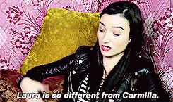 natashaelise:What attracts Laura to Carmilla? x What attracts Carmilla to Laura?
