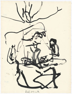 loverofbeauty:  Georg Baselitz:  Untitled