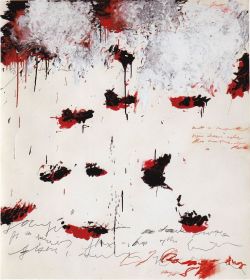 zzzze: Cy Twombly, Petals OF Fire, 1989 /