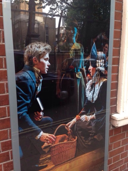 lesmiserableslondon: The pictures of the new cast went up outside the theatre today!! Thanks to Beth