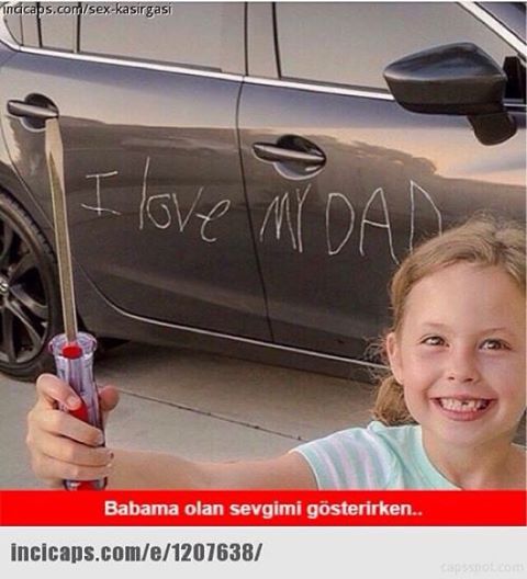 Babama olan sevgimi...