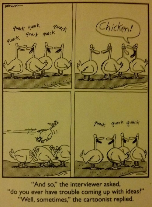 mcchrisforeverrr:  i might just post far side cartoons online for the rest of my life. and nothing else.