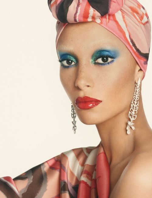 Vogue UK December 2017 CoverAdwoa Aboah by Steven Meisel