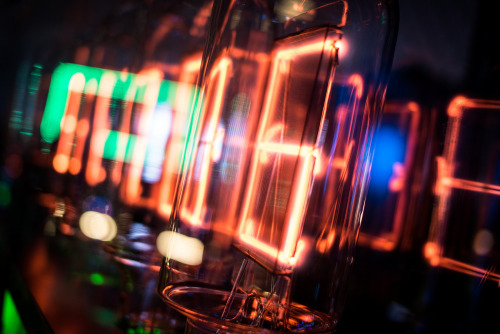 XL Nixie Tubes at Maker Faire Corona, Queens, NYCurban dreamscapes photography