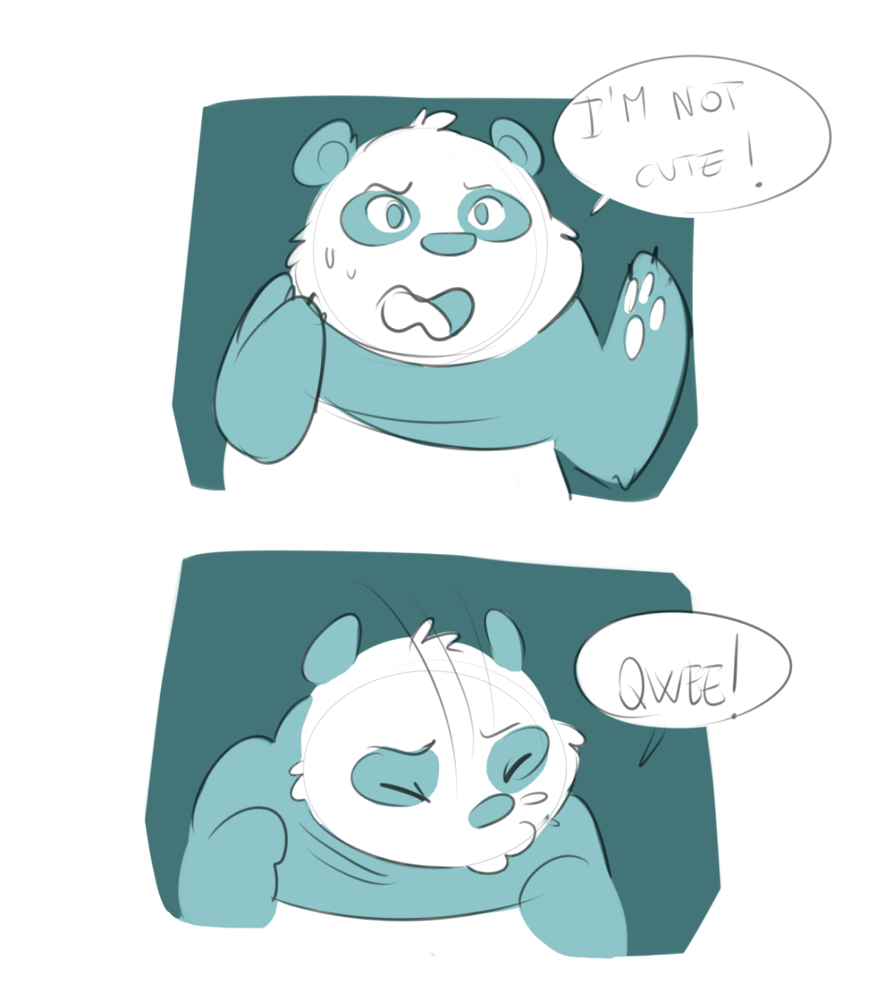 keysa-does-art:  Pan Pan you’re adorable 