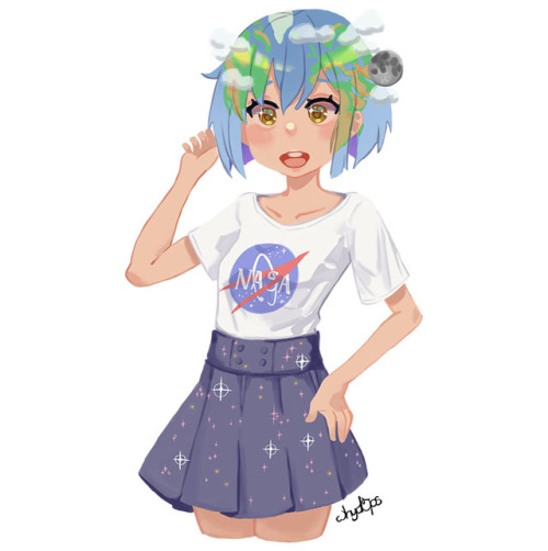 Earth-chan makes me want to be an environmentalist