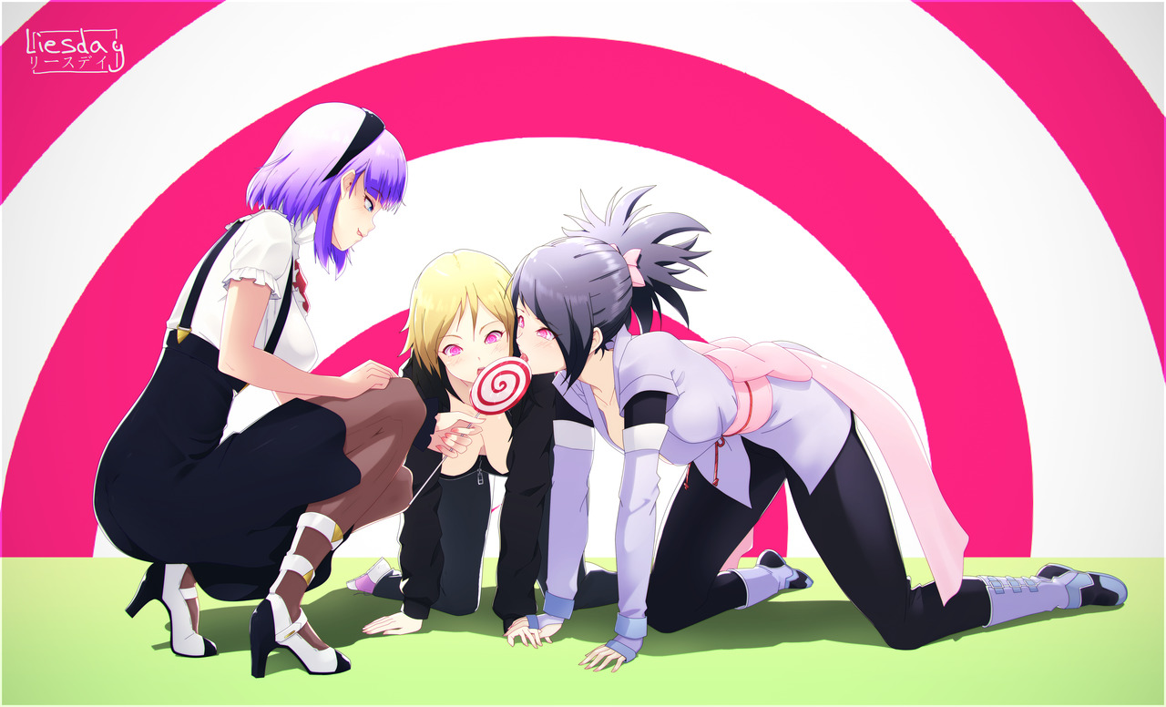 hypno-roxa:  And here’s a collab commission from Erika and I !Donc by Liesday