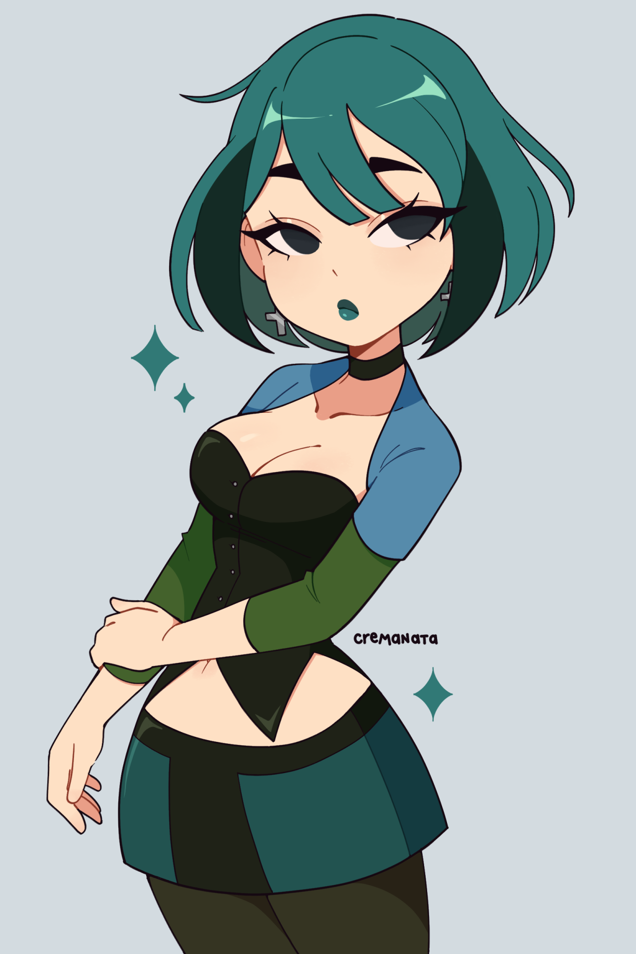 Fanart Gwen Total Drama Island by me : r/fanart