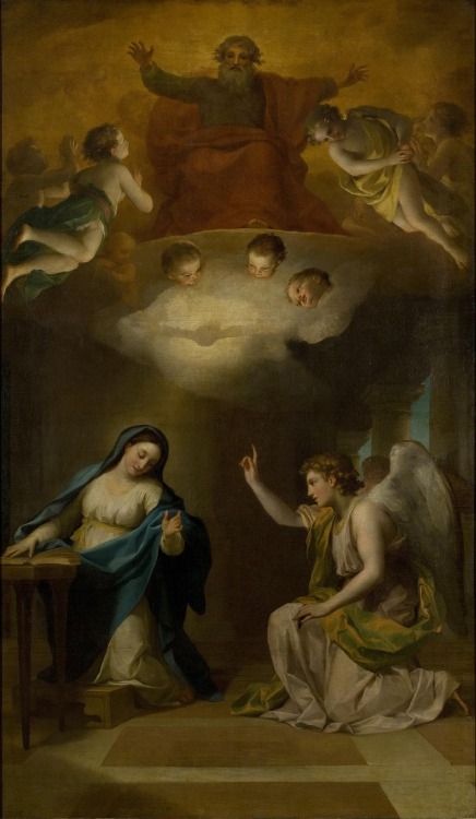  Anton Raphael Mengs (Aussig, Bohemia 1728 - 1779 Rome), The Annunciation, 1776-1779, oil on canvas,