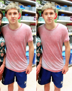 blamestyles:  Niall in Tesco. (6/10) 