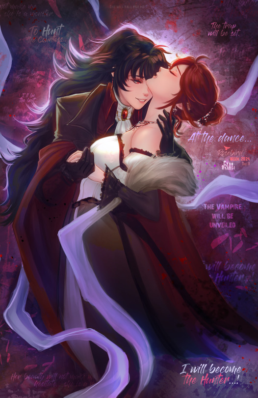 "Hunting A Vampire" My Contribution To The Third Day Of @rosebird-week