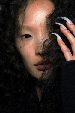 driflloon:  yoon mi sun @   rick owens