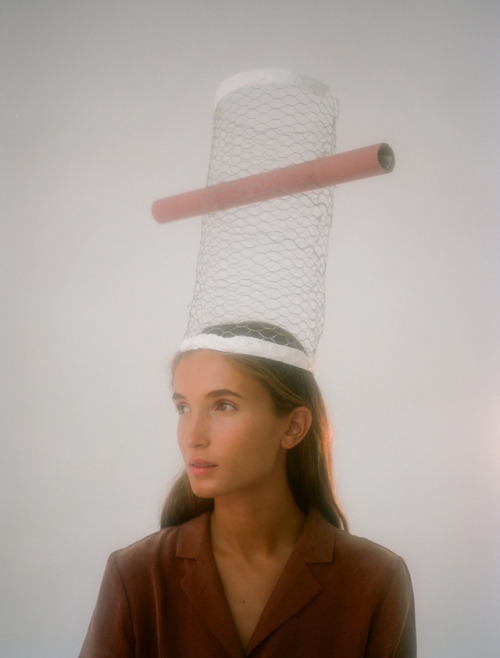 palomawool: Zoe Philine is an artist, she’s German, lives in Amsterdam but grew up in Barcelona. She came in July and we’ve spent 3 months together. She made 9 hats for paloma wool (among a lot of other things). Here are the pictures. Love you Zoe.