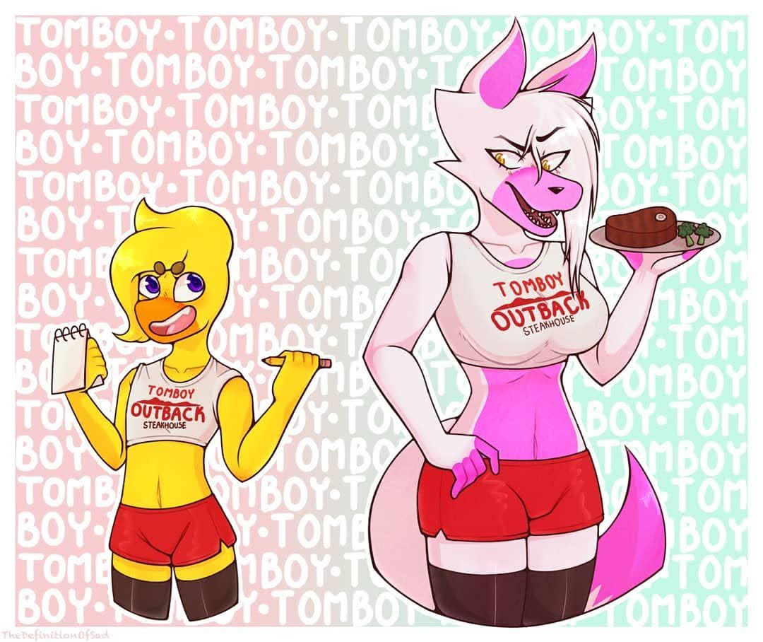 I- I- I- Femboy Hooters AND Tomboy Outback??? Ik