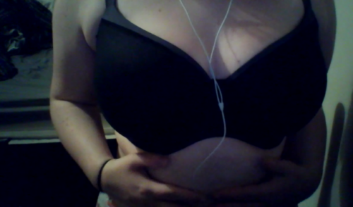 RJ was showing me her new bra over Skype, what do you guys think? - C