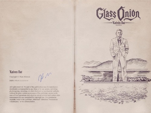 Knives Out As A Vintage Murder Mystery Book Series?