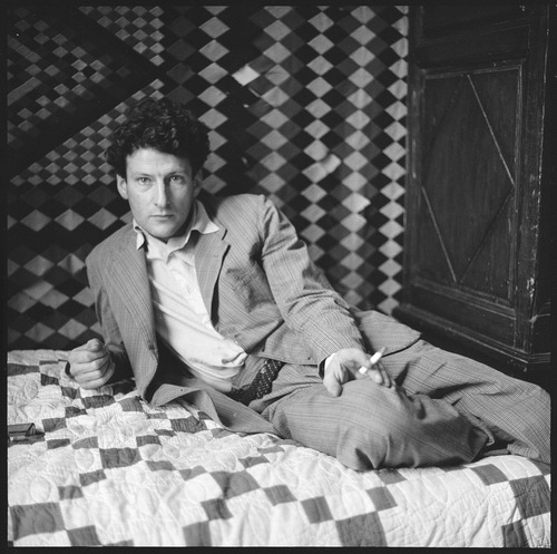 Lucian Freud - grandson of Sigmund Freud Portrait: Walker Evans, 1950s