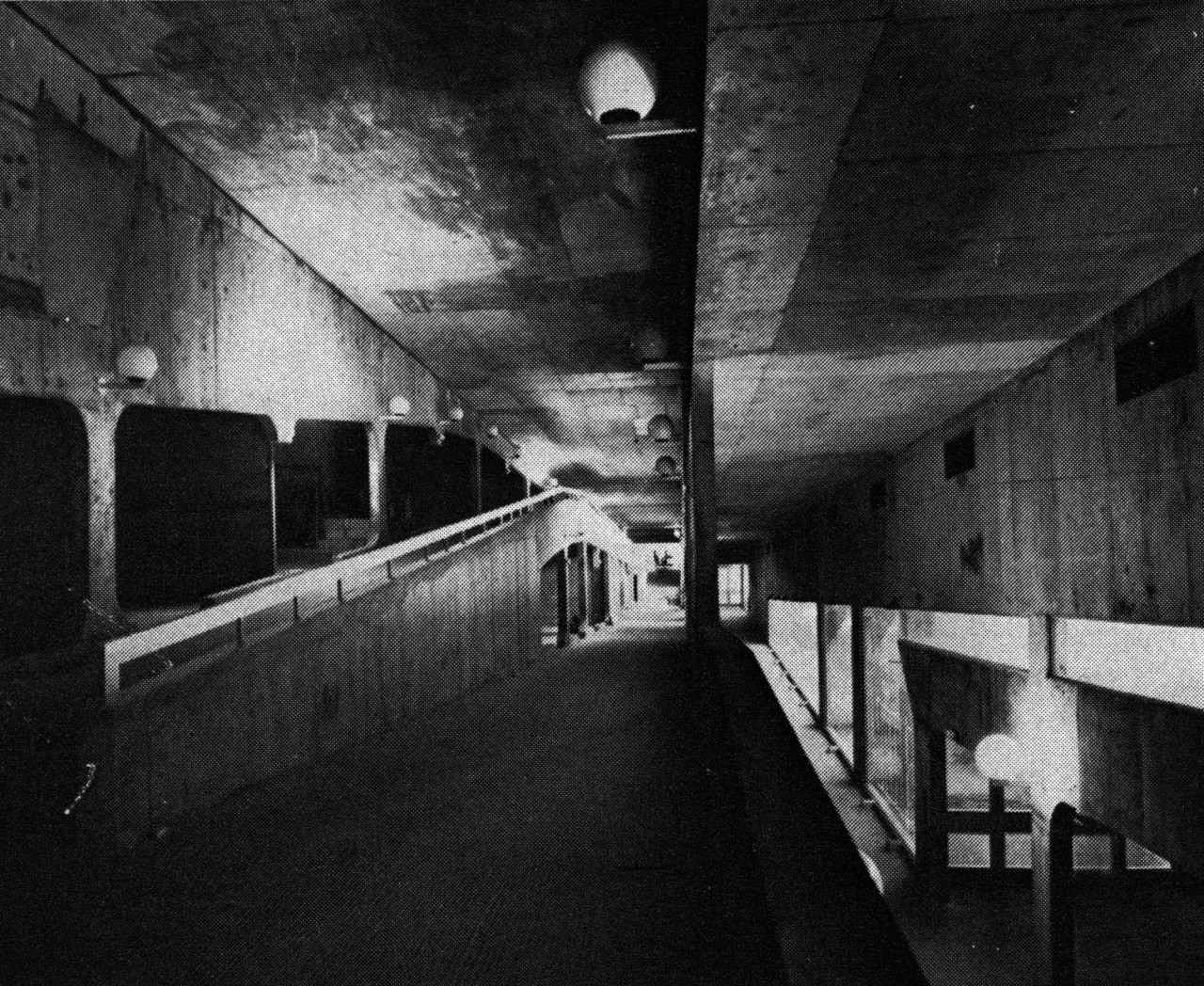 fuckyeahbrutalism:  G.E.M. Commercial Center, Sens, France, 1970 (Claude Parent)