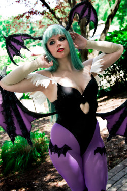 kaylaanncosplay:  Morrigan Aensland costume