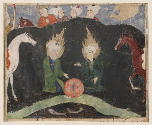 eloybida:Shahnama or Iskandarnama - Alexanders Search for the Water of Life - Persian, Timurid, late