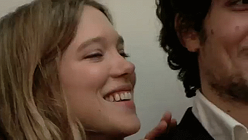 diamonds-are-for-dinner:eugenny:My French Film Festival (2012): Léa Seydoux and Louis Garrel@sirenoi
