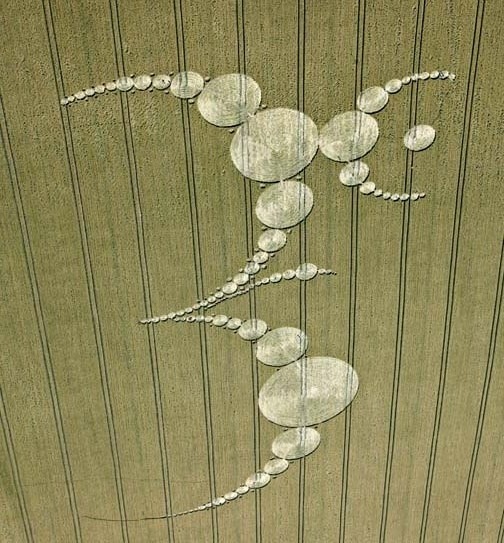 lolacshepard:  Codes of the cosmos? (Image Source)  “Irrespective of origin, crop