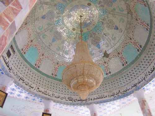 meditatingfeminist:Inside of a masjid in Kandahar, Afghanistan.