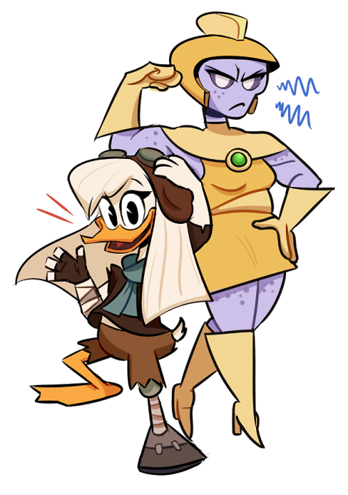 lechepop: thanks ducktales for the two new cute girls