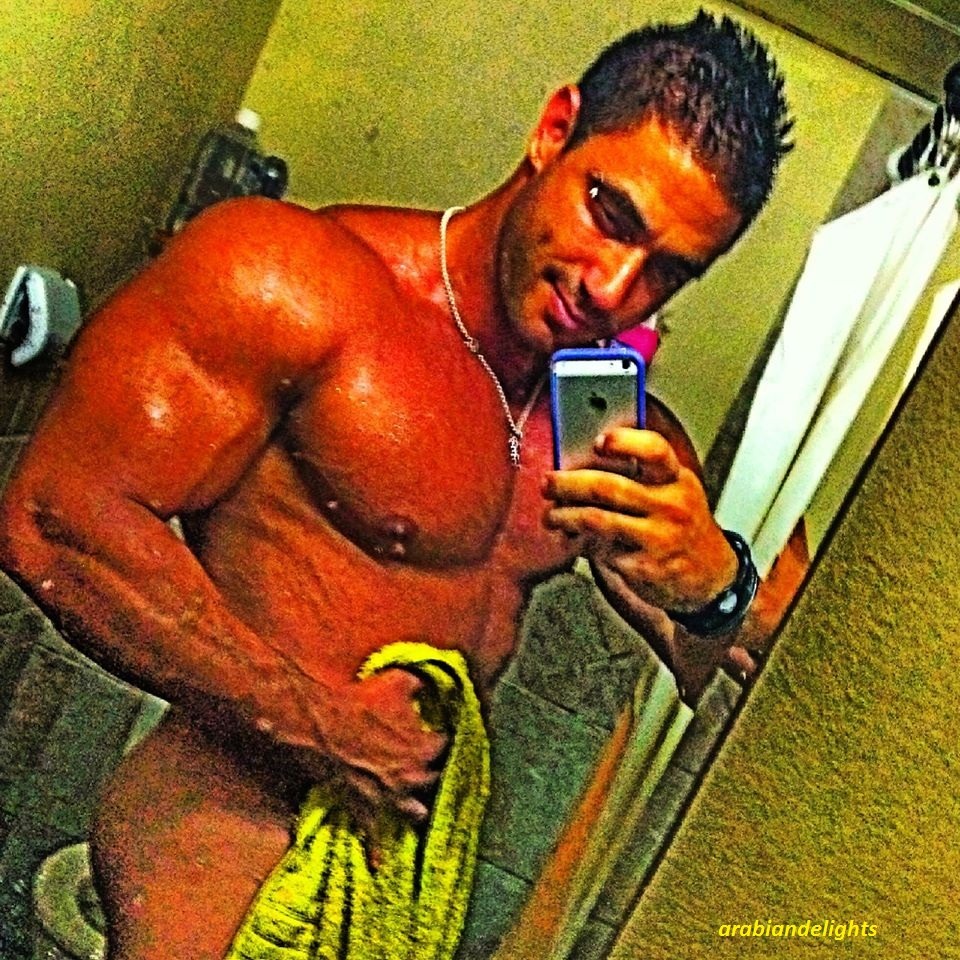 arabiandelights:  Super macho men from all over Middle East, jerking off on cam.