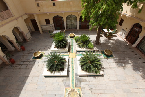 Courtyard of Samode Haveli, Jaipur