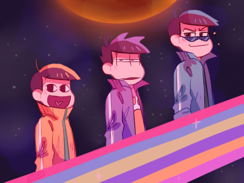 4matsuno:  doodles of my favorites as it’s been a while