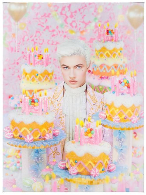 CANDY PARADISE Lucky Blue Smith by Pierre & Gilles, 2015