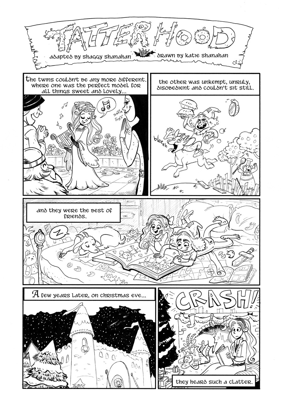 ktshy:  Tatterhood! A comic adaptation of the Norwegian fairytale written by Shaggy