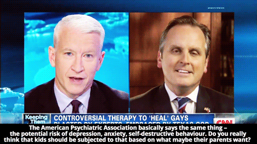 optometrictzedek: hayden-lore-elle:  sandandglass:  Anderson Cooper speaks to Texas State Representative Bryan Hughes, Republican Party.   Yaaaaaaaas Anderson  By the way, THIS is unbiased reporting. Anderson Cooper is doing nothing but presenting the