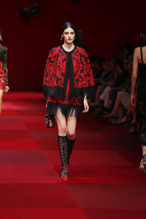 Dolce & Gabbana Woman Catwalk Photo Gallery – Fashion Show Spring Summer 2015