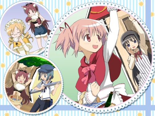 hourai:  Official art from Puella Magi Madoka Magica Online 