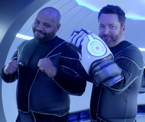 bearmythology:  There is Lazer Team and Lazer Team 2. Cuties Colton Dunn and Burnie Burns only got shirtless on Lazer Team. What is wrong with this picture???!!! Although, thankfully, Burnie Burns sports a beard in the sequel. So it all balances out.