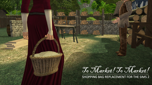 mortia: Hello all! Back with another little Default Replacement, this time for the shopping bags. I’