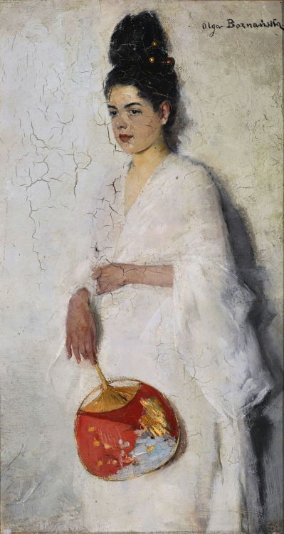 Olga Boznańska, Japanese, 1889