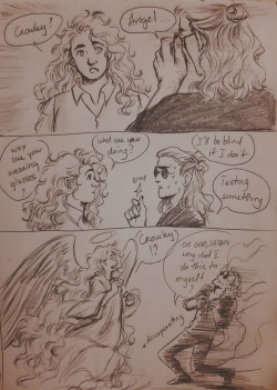 pinkpiggy93:HC: one day, Crowley and Aziraphale decided to stay home as it was raining outside. Aziraphale opened an old envelope of old pictures he had of Crowley and wondered. 