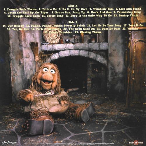 The Fraggles – The Best Of Jim Henson&rsquo;s Fraggle Rock Enjoy The Toons Records, 2016 B