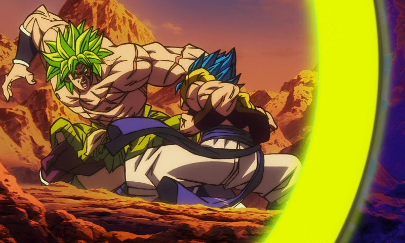 Why was Vegeta's Galick Gun yellow in Dragon Ball Super: Broly
